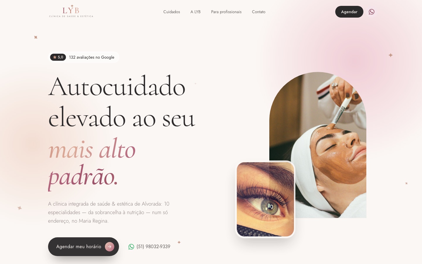Site LYB Clínica