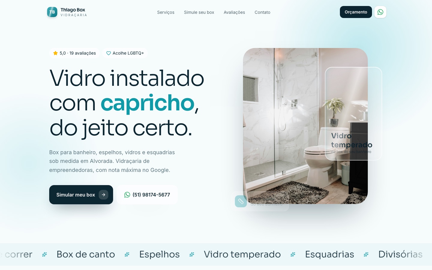Site Thiago Box
